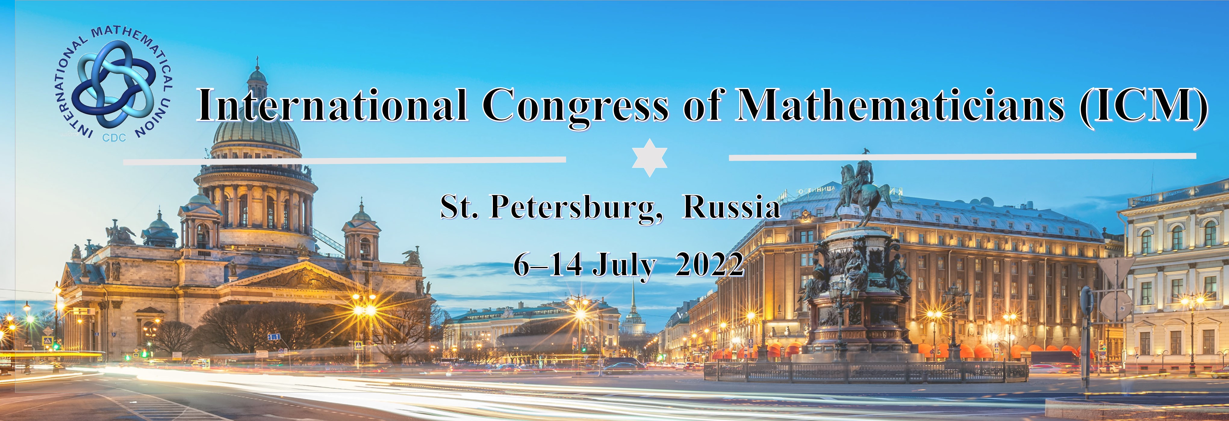 2022国际数学家大会，圣彼得堡，俄罗斯